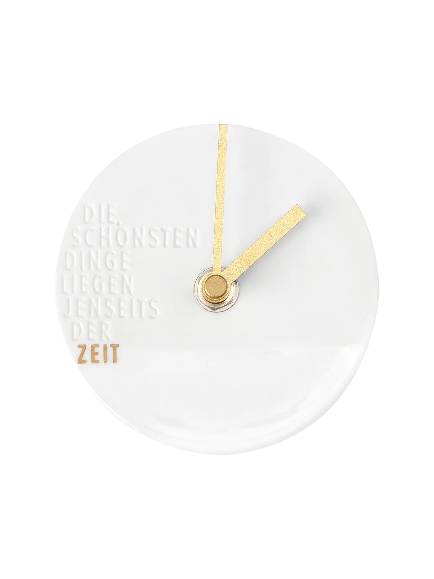 RAEDER | Wanduhr 10cm DIE SCHÖNSTEN DINGE | 